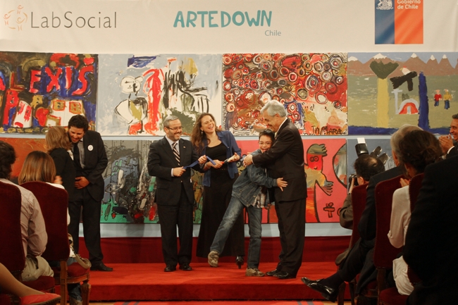 Premiación del segundo Concurso Arte Down Chile