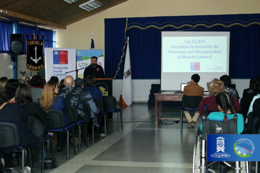 Municipio de Coquimbo realizó primer Seminario sobre Discapacidad y Derechos