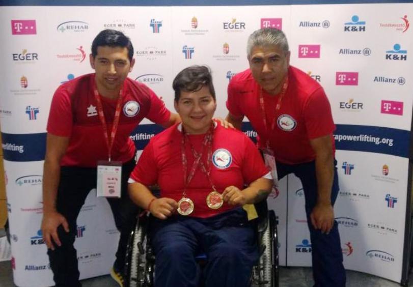 Paralímpico-Pesas: Marion Serrano gana dos oros y bate récord mundial juvenil en Hungría