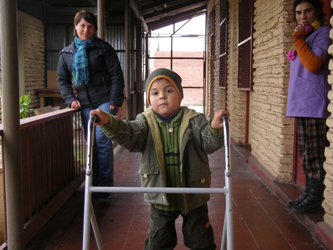 Niño con Discapacidad.