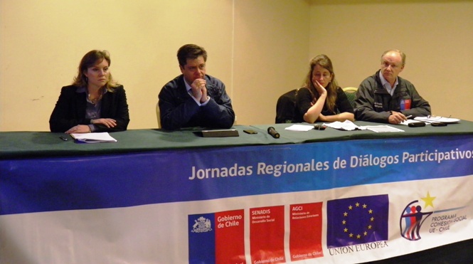 Autoridades participan en el lanzamiento de la jornada regional en Antofagasta.