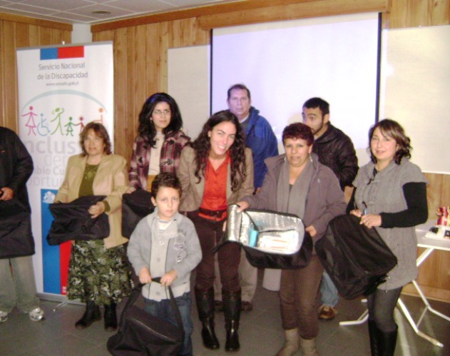 Directora de SENADIS en la ceremonia de entrega de recursos al Círculo de Hemofílicos de Talcahuano