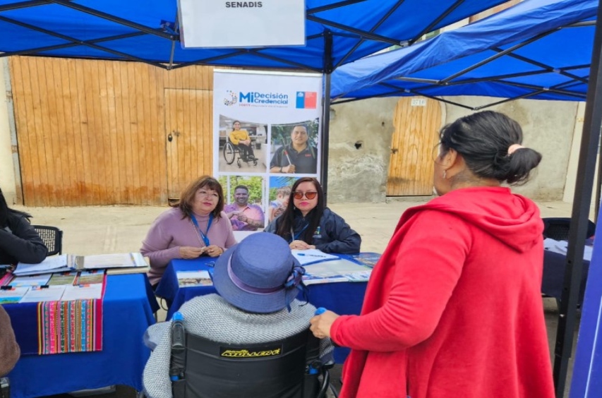 Stand de Senadis.