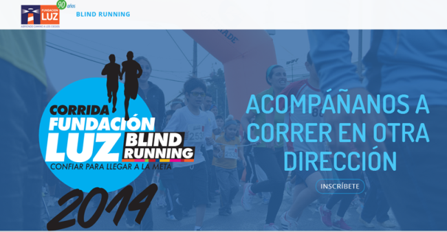 Imagen de promoción de la sexta corrida organizada por Fundación Luz.