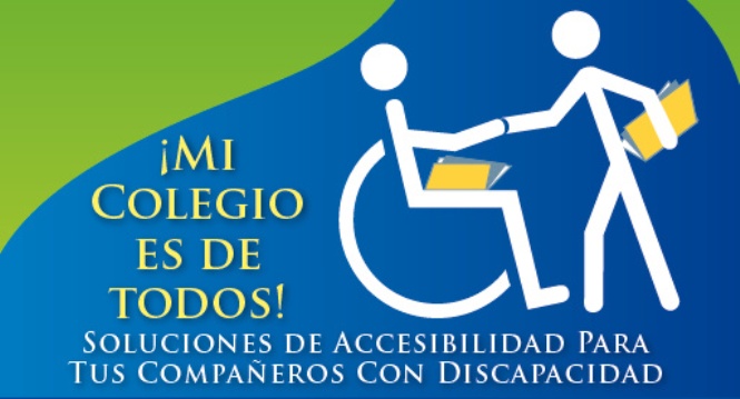Afiche del primer Concurso de Pintura Escolar Mi colegio es de Todos
