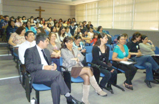 Asistentes a la presentación de los avances del proyecto.