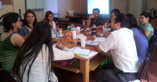 Asistentes a la segunda reunión de la red territorial de la comuna de Independencia