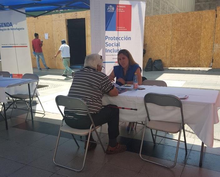 SENADIS Antofagasta participa en Gobierno en Terreno