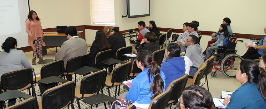 Estudiantes con discapacidad de la Unviersidad de La Serena entregan sus testimonios a comunidades educativas