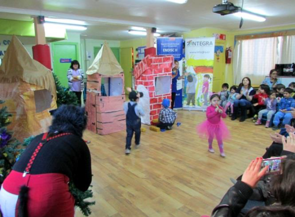 Integra y SENADIS lanzaron convenio de colaboración en el jardín infantil Akar