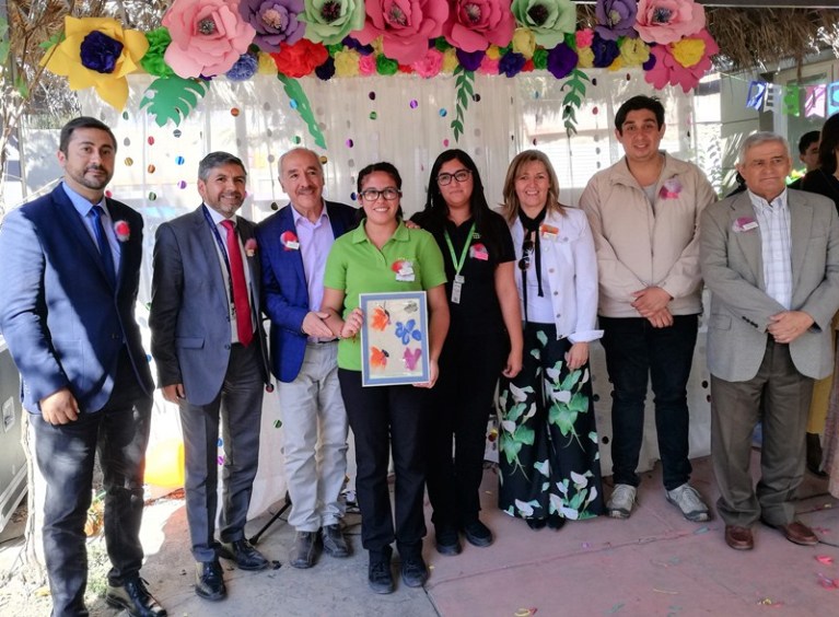 Autoridades en la inauguración de las nuevas dependencias de la Oficina Comunal de la Discapacidad.