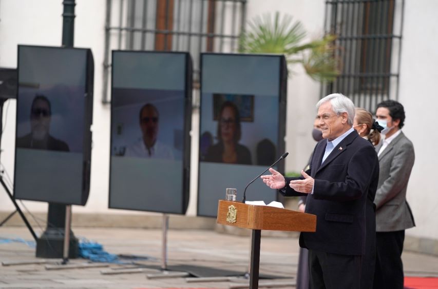 Presidente Piñera promulga ley que establece Nuevo Ingreso Familiar de Emergencia