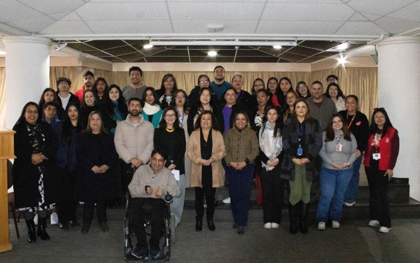 Participantes del encuentro en Antofagasta, sobre Vida Independiente y Accesibilidad.