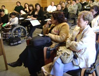 En la fotografía aparecen las personas que asistieron a la actividad