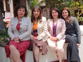 Las directoras regionales de servicios