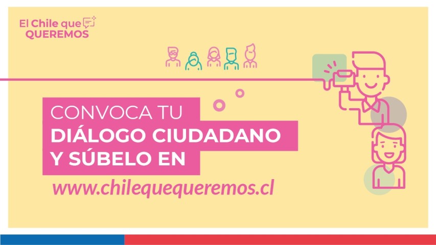 El Chile que queremos abre consulta individual y kit de orientación para realizar diálogos ciudadanos