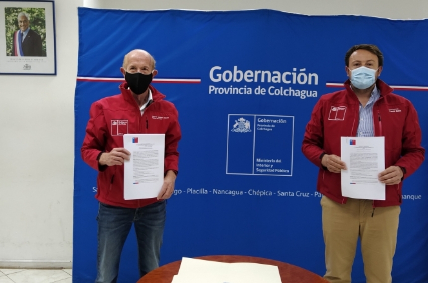 Gobernación de Colchagua firmó convenio con SENADIS para atención provincial.