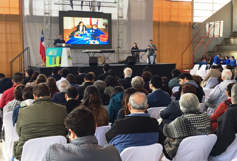 Director Nacional durante la Cuenta Pública del Ministerio de Desarrollo Social.