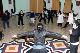 Grupo de teatro del Pequeño Cottolengo