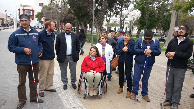 Directora Nacional y participantes de la actividad \