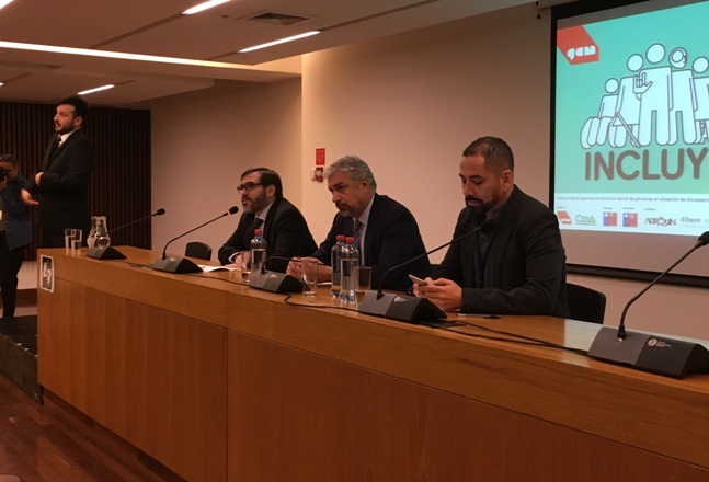 Autoridades en la inauguración del Encuentro Incluye 2016.