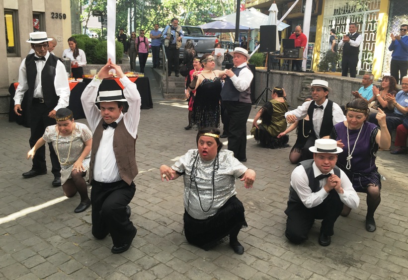  Taller de baile de la Oficina de la Discapacidad de Providencia.