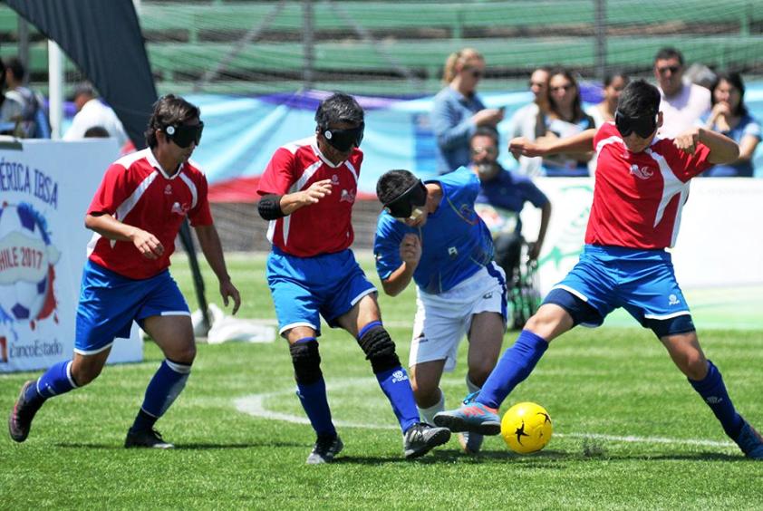 Copa América Fútbol Ciego: Chile pierde 4-3 ante Colombia en el debut