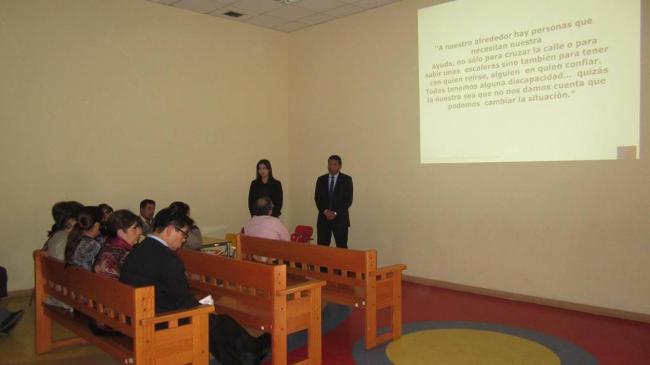 Director Regional expone en el Tribunal de Familia de Antofagasta