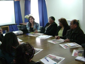 La Coordinadora Regional de Fonadis, Bárbara Díaz