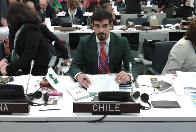 Director Nacional en la sede de Naciones Unidas en Nueva York. 