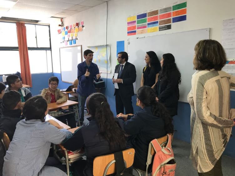Lanzamiento del Fondo de Educación 2018 en Colegio Dr, Jorge Otte