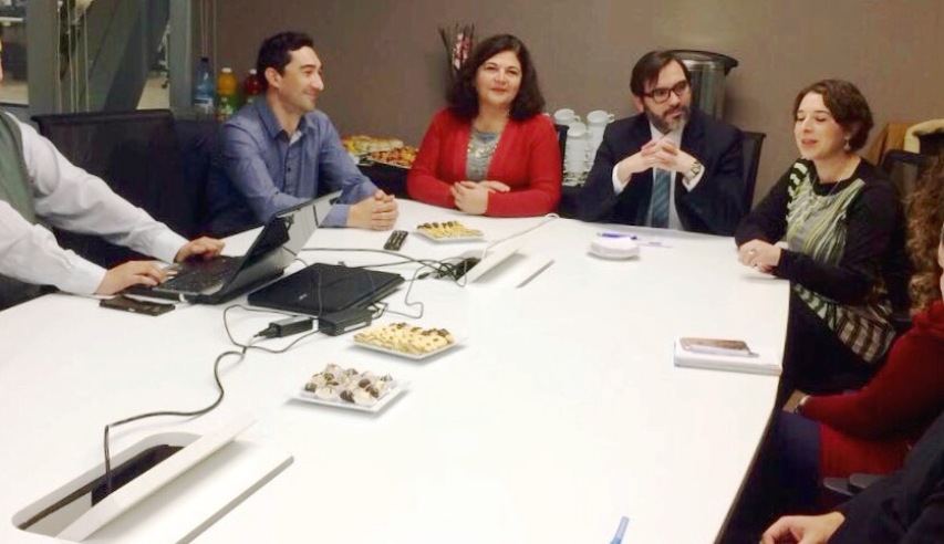 Autoridades de SENADIS y JUNJI durante la presentación de la APP Chiloé Inclusivo.