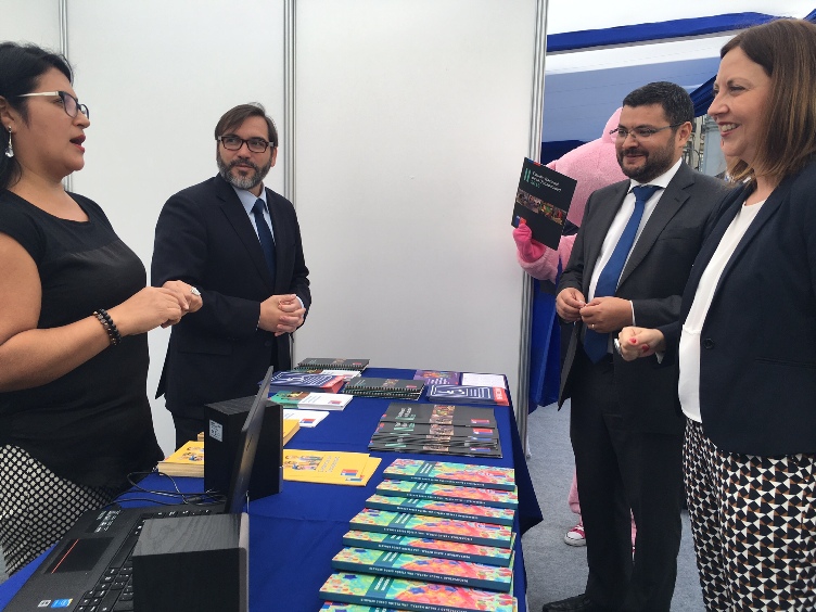 Director Nacional junto a las autoridades de la Subsecretaria de Economía y Sernac.