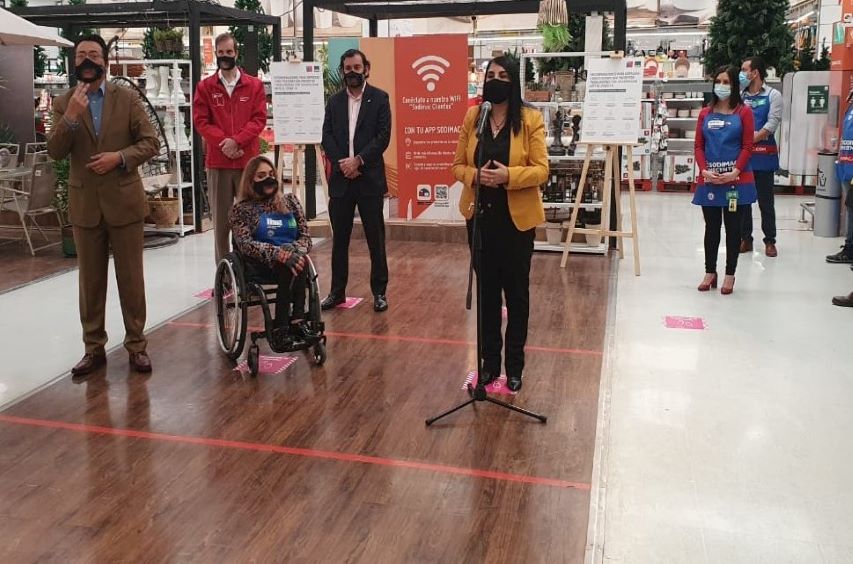Ministra Rubilar y subsecretario Arab hacen llamado a las empresas para que la recuperación laboral contemple a las personas con discapacidad
