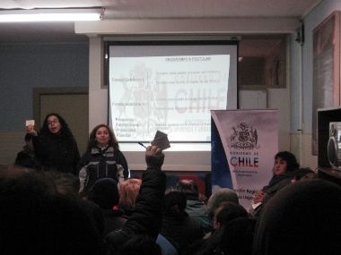 Valeria Ortiz expone en el Consejo Comunal de Osorno