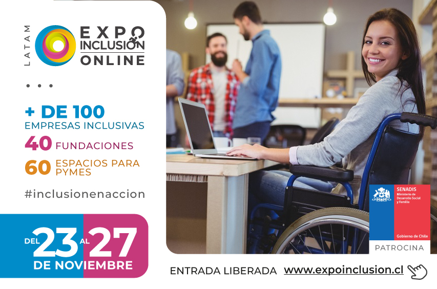 Más de 100 empresas ofrecerán empleos inclusivos en Expo Inclusión Online