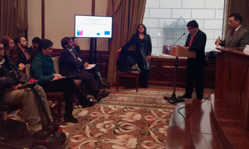 Ministro de Desarrollo Social destaca la importancia de la capacidad jurídica de las personas con discapacidad