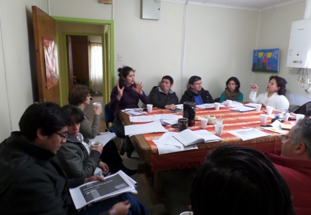 Asistentes a la reunión del Consejo. 