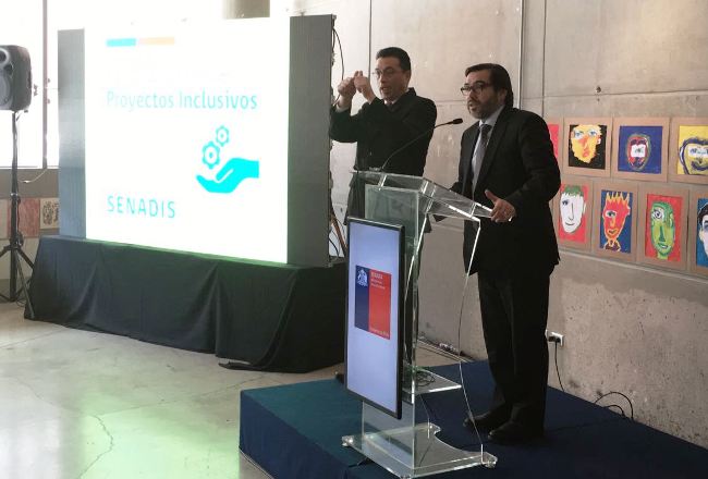 Desarrollo Social y SENADIS lanzan Fondo Nacional de Proyectos Inclusivos 2016