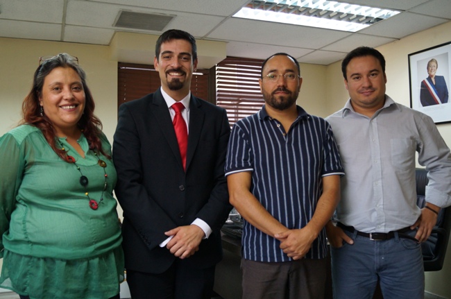 Directiva de Asoffon junto a Director Nacional