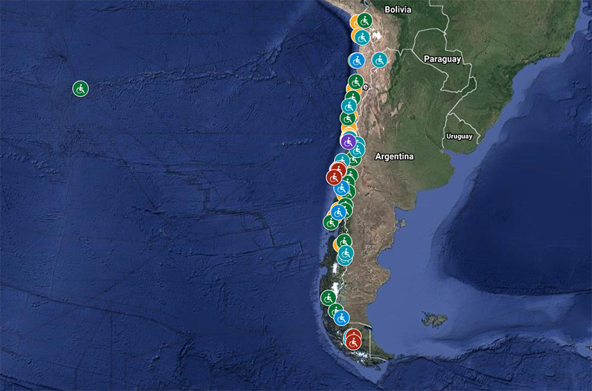 Mapa del Verano Inclusivo 2018