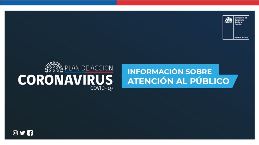 SENADIS informa sobre modalidad de atención al público