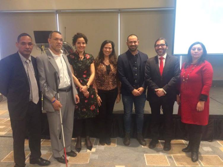 Expositores y asistentes al Seminario Recopilación de Datos y Estadísticas en materia de Discapacidad