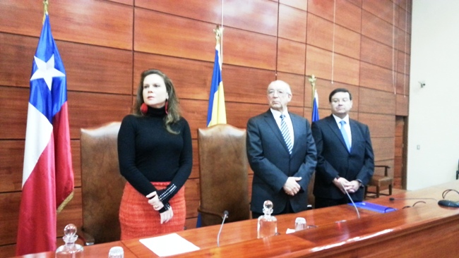 Autoridades en la ceremonia inaugural del seminario