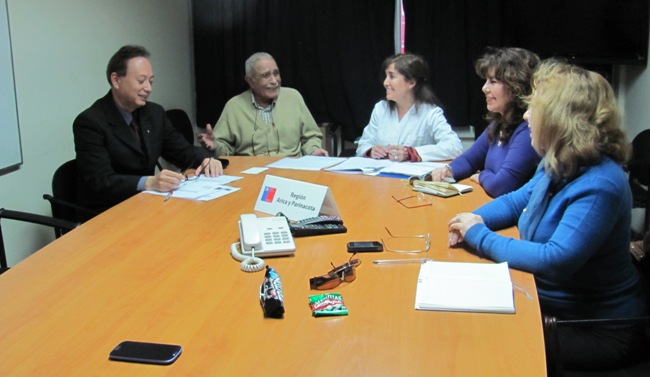 Integrantes del Consejo Regional de la Sociedad Civil de Senadis Arica y Parinacota