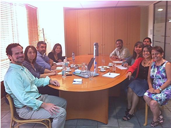 Representantes de Senadis y BCN