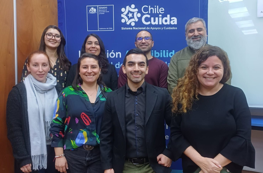 Senadis capacita a futuros fonoaudiólogos de la Universidad de Chile