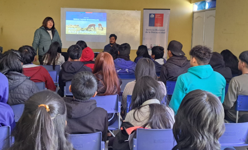 Senadis presenta los resultados regionales del III Estudio Nacional de la Discapacidad en Putre