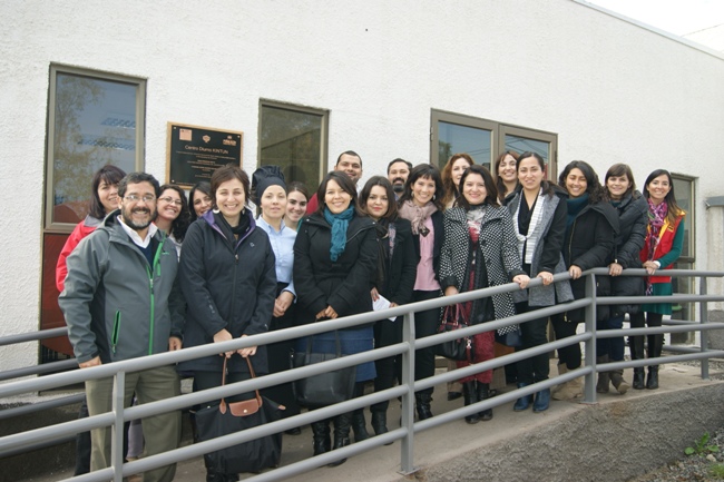 Integrantes de la Mesa de Salud Mental de Senadis visitan Centro Kintún