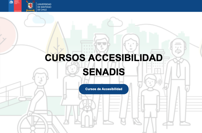 Senadis presenta plataforma de cursos sobre accesibilidad para funcionarios públicos